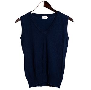 Cielo made in California Navy Sweater Vest Size L